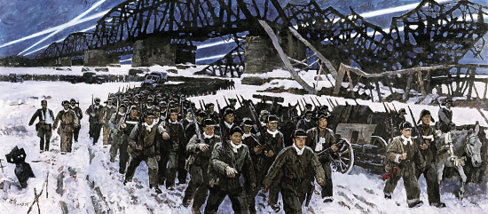 堅定信念 勇往直前---觀《跨過鴨綠江》有感