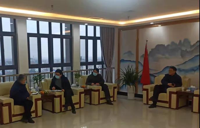 勉縣經貿局局長廖剛一行到公司交流調研 勉縣經貿局局長廖剛一行到公司交流調研