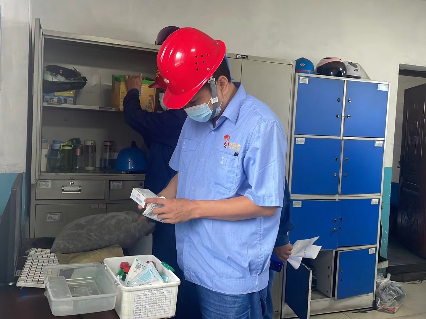 安全生產(chǎn)多“烤”驗(yàn)，防暑降溫保安全