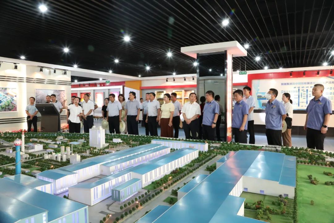 寧強縣委副書記、縣長楊帆一行到公司調研 寧強縣委副書記、縣長楊帆一行到公司調研