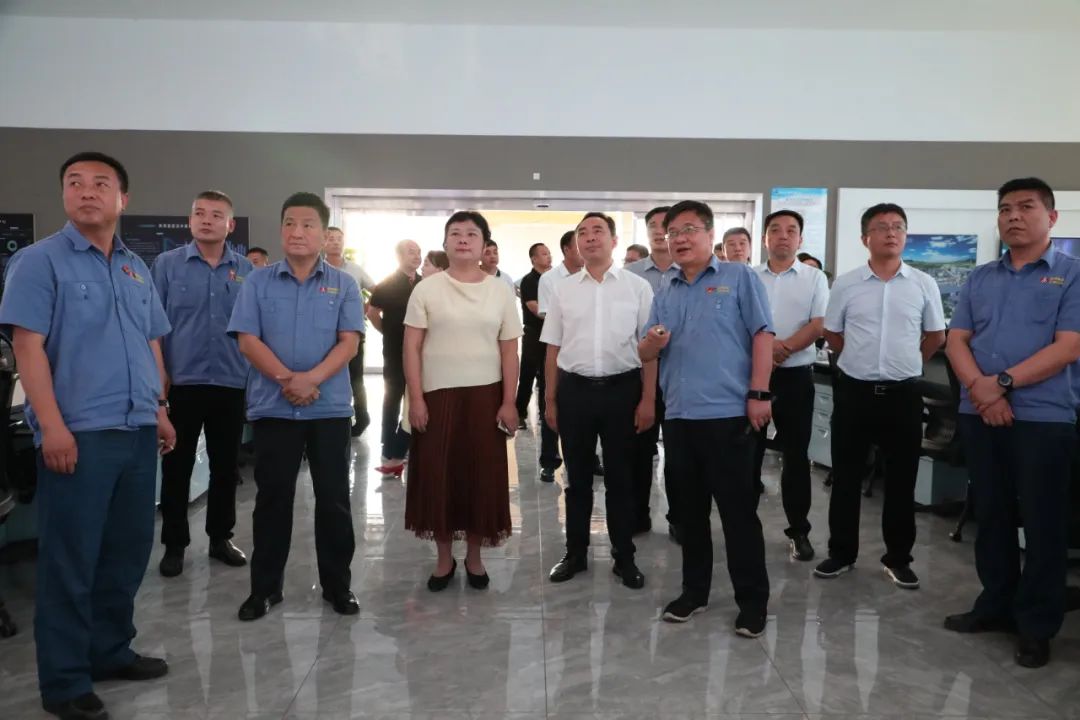 寧強縣委副書記、縣長楊帆一行到公司調研 寧強縣委副書記、縣長楊帆一行到公司調研