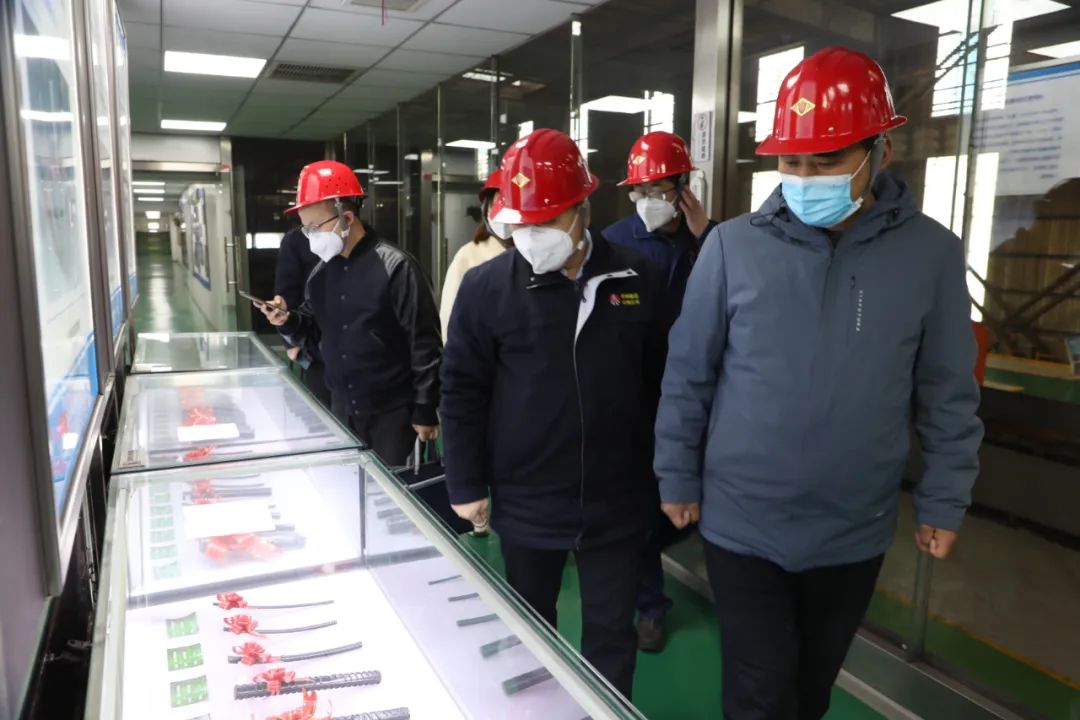 省工信廳專家組到公司檢查指導工業設計中心建設工作情況