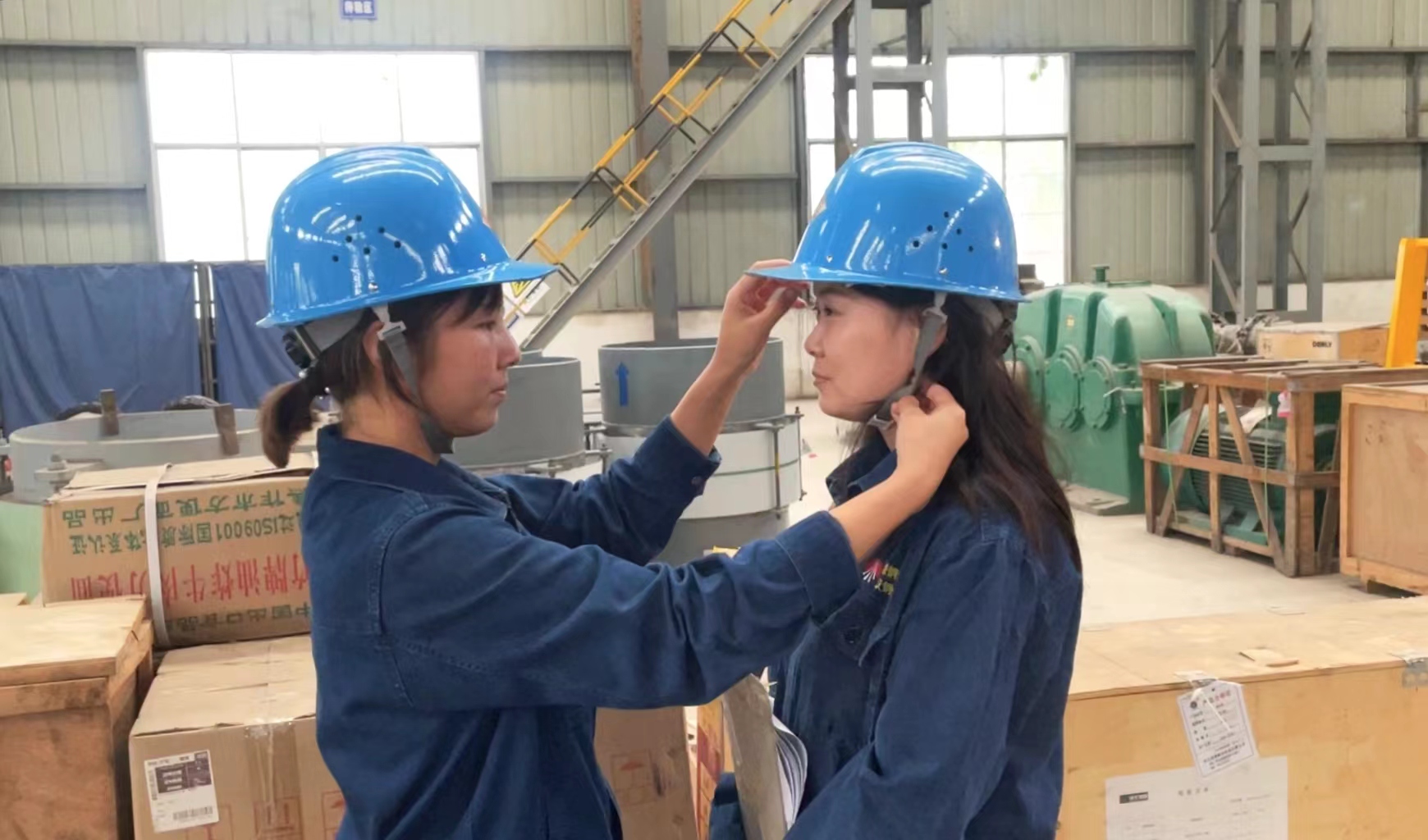 盛開在安全生產月里的“巾幗花”