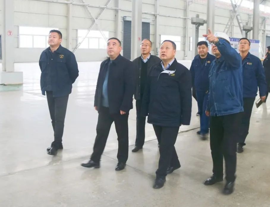 周永平到漢鋼集團(tuán)調(diào)研鋼帶冷軋熱鍍項(xiàng)目