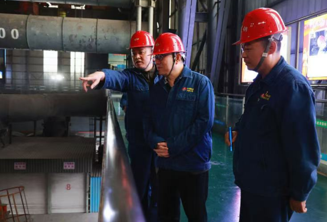 武軍強深入漢鋼公司檢查項目建設(shè)安全工作 武軍強深入漢鋼公司檢查項目建設(shè)安全工作