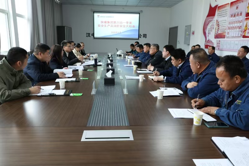 陜煤集團第六檢查組一行來雙石礦業(yè)公司檢查一季度安全生產(chǎn)及消防安全工作 陜煤集團第六檢查組一行來雙石礦業(yè)公司檢查一季度安全生產(chǎn)及消防安全工作